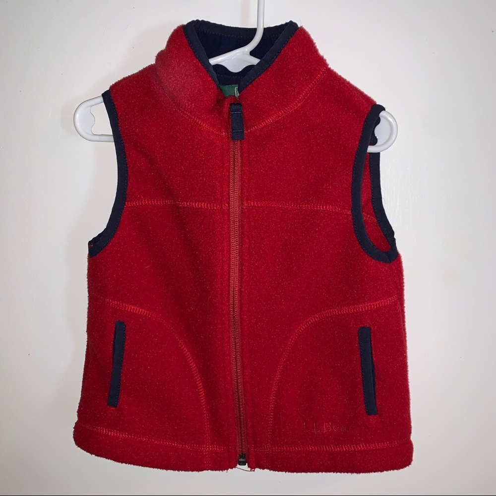 L. L. Bean Fleece Vest 3T